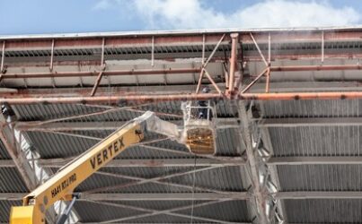 Пескоструйная обработка металлоконструкций