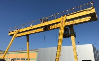 Фарбування козлових кранів